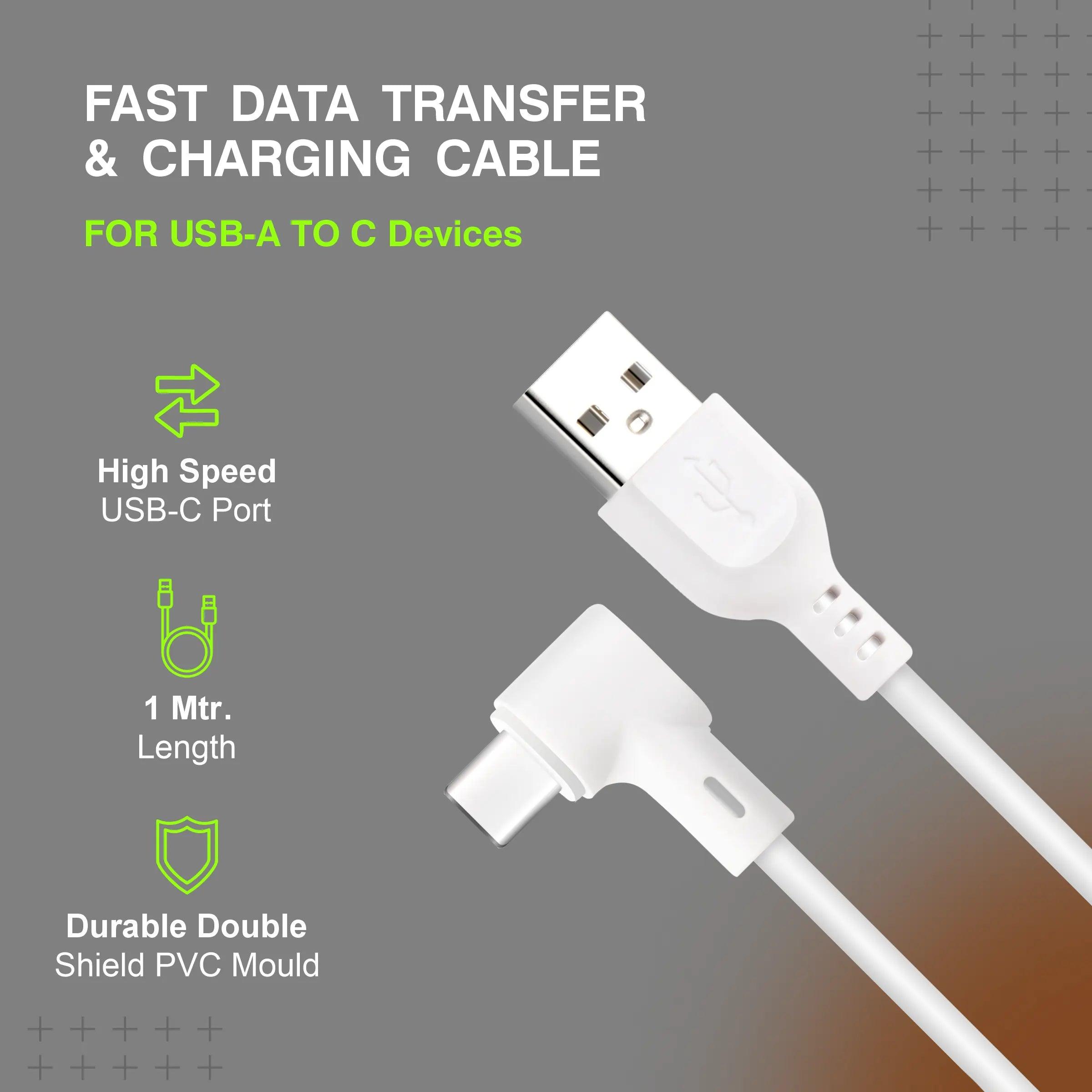 ERD UC-132 USB-C L Shape Data Cable